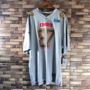 NWT NFL Kansas City Chiefs Super Bowl LVII Atmosphere (Travis Kelce) Jersey 3XL